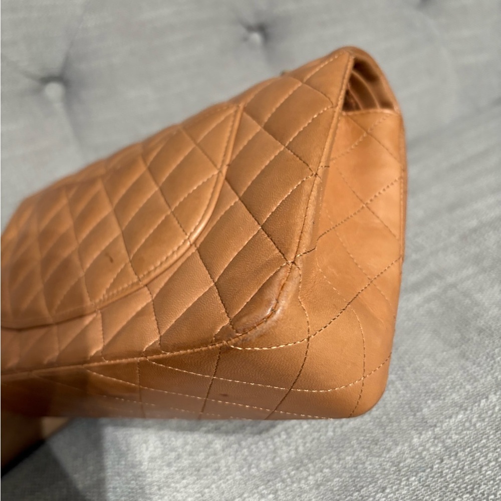 CHANEL caramel double flap - Picture 8 of 17